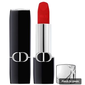 New DIOR Rouge Dior Refillable Lipstick 999 Matte